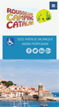Mobile Screenshot of camping-catalan.com